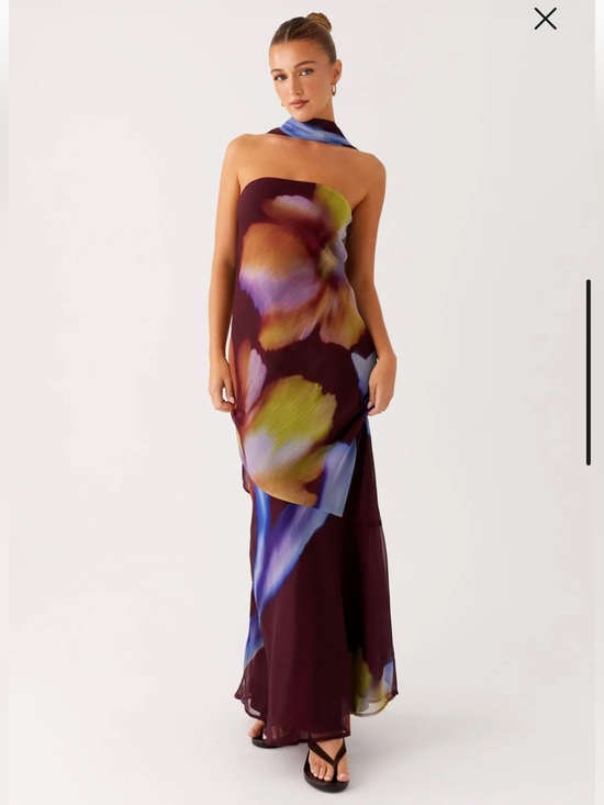 Peppermayo Dresses & Skirts - Peppermayo Under The Pagoda Maxi Dress W Scarf- Size L
